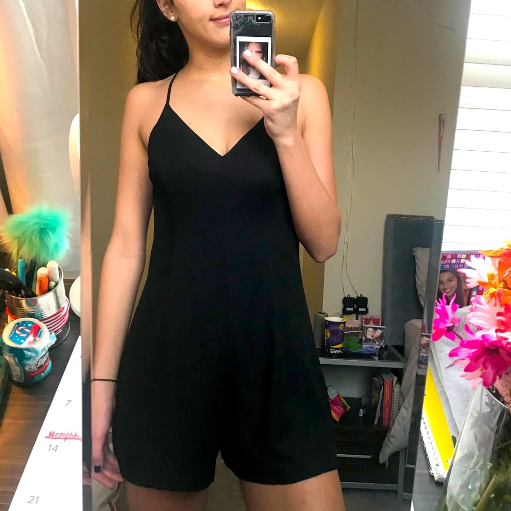 Boutique Black Romper
